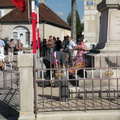 Dépôt de gerbe au monument aux morts