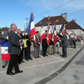 Mr le Maire salue les portes drapeaux
