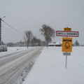L'entrée du village en venant de Chissey