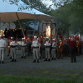 La Légion Etrangère et la Garde Suisse veillent auprès de la Vierge