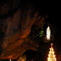 Notre dame de Lourdes illuminée