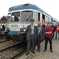 Une partie du personnel SNCF présent