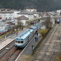 X2800 en gare de Saint Claude